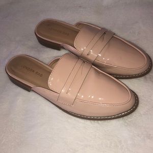 EUC London Rag Blush vegan slip on loafers